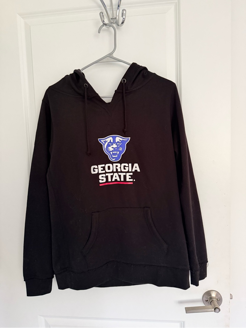 Georgia State Black Crewneck Sweatshirt for Men